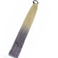 Synthetic 24inch Girls Colored Box Braided Ponytail With Elastic Rubber Band Hair Extensions Rainbow Color Box Pigtail Hairpiece