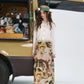 2025 Summer New Arrivals Casual Original Design Fully Printed A-Line Long Skirt