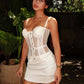 Patchwork Lace Camisole Single Row Buckle Low-Neck See Through Sexy Hottie Street Midnight Fashion Skinny Classic Tops