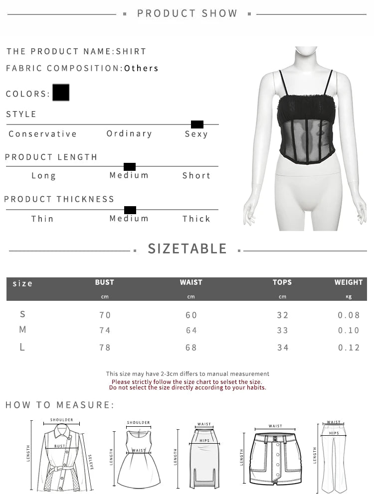 Mesh See Through 2 Piece Set Women Sexy Backless Camisole+Contrast Patchwork Ruched Skirts Hot Girls Wild Style Suits