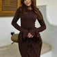 Flare Long Sleeve Draped Sexy Maxi Dress Women Gown Elegant O Neck High Waist Bodycon Club Party Long Dresses Female
