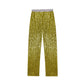 Sequin Loose Pants Two Piece Sets Women Patchwork Long Sleeve Shirt And Trouser Female Elegant Long Pants 2 Piece Sets