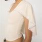 Coquette Style Lace Trim Cape Top Sleeveless U-Neck Slim Fit Cropped Blouse Y2K Vintage Aesthetic Women's Top
