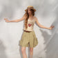 Strawberry Print Gothic Camisole, Lace Trim Adjustable Strap Cami, Sweet Cool Street Casual Top for Women