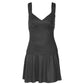 Polka Dot Print Sleeveless Top and Mini Skirt Sets Woman 2 Piece Outfit French Retro Summer Matching Set