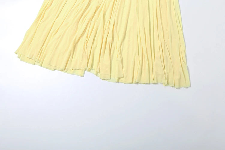 Patchwork See Through Dress Women Elegant Solid Pleated Strapless Sleeveless Backless Slim Banquet Party Vestidos