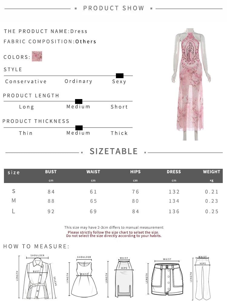Art Print Maxi Dress Women Halter Bandage Backless Sleeveless Skinny Sexy Fashion Summer Party Chic Vacation Vestidos