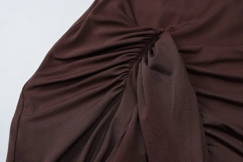 Sleeveless High Split Maxi Dresses for Woman 2025 Fall Elegant Sexy Long Party Dress