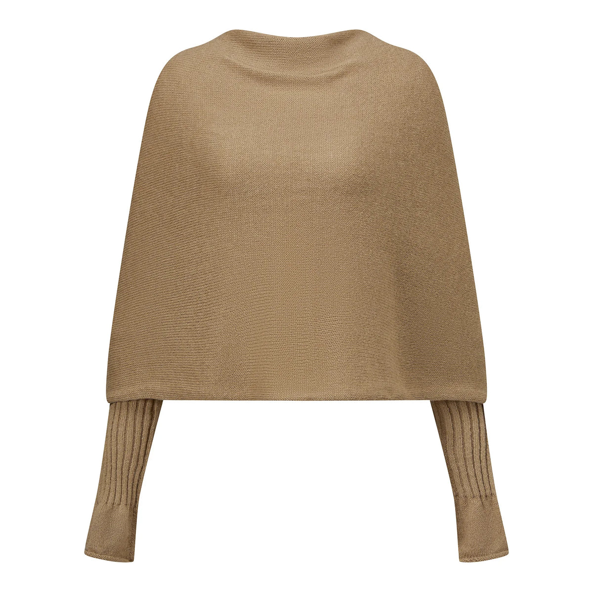 Women Loose Mohair Knitted Sweater Draped Off Shoulder Flare Sleeve Sheer Knit Jumper Cross Wrap Back Winter Pullover