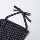 Polka Dot Print Backless Rompers Woman Summer Sexy Bandage Halter Sleeveless Skinny Peach Hip Streetwear Playsuits