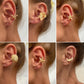 1PC Simple Metal Starfish Flower Ear Cuff for Women Non Piercing Fake Cartilage Moon Scallop Clip Earrings Jewelry Gift
