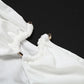 Strapless Hollow Fishtail Maxi Dress with Scarf White Evening Gown Elegant Dresses for Woman for Party