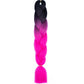 24 Inch Jumbo Box Braids Extensions Synthetic Braiding Hair DIY Hair Braids For Children Pink Purple Yellow Gray