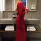 Autumn Long Sleeve Ruched Sexy Maxi Dress Women Fashion Solid O Neck Draped Bodycon Club Party Long Dresses Female