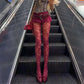 Women's Sheer Lace Tights Sexy Fishnet Stockings Patterned Tights Floral Lace Pantyhose Leggings