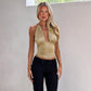 Deep V Backless Halter Tops Women Y2k Summer Fashion Sexy Crop Top