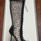 2026Spring/Summer New Lace Up Short Cool Boots Side Zipper Banquet Slimming High Heels Sexy Knee Length Women's Boots
