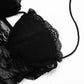 Sexy Jacquard Jumpsuit Women Coquette Midnight Party Waistless Hollow Halter Mesh Activity Clubwear Workout Overalls