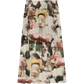 2025 Summer New Arrivals Casual Original Design Fully Printed A-Line Long Skirt