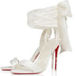 European and American Summer New Ankle Strap Women's Slim High-heeled Sandals Fashionable and Sexy Party Wedding Sandals