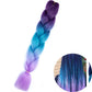 Synthetic Jumbo Braiding Hair Extension 24 Inch Heat Resistant Fiber In Bulk Ombre Jumbo Braids Hair For Black Women
