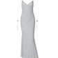 Polka Dot Spaghetti Strap Sexy Maxi Dress Women Gown Elegant White V Neck Sleeveless Backless Bodycon Club Long Dress