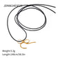 Trendy Stainless Steel Waterproof Irregular Geometric Metal Wax Rope Necklace Gold Silver For Women Jewelry Gift