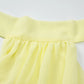 Sexy Mesh Backless Halter Mini Dress Yellow 2026 Summer Dresses for Women Vacation Outfits