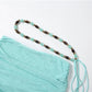 Mesh Patchwork 2 Piece Set Woman Skew Collar Backless Navel Exposed Tops+Beads Tassel Long Skirts Ruched Elegant Suit