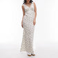 Women Y2k V Neck Maxi Dress Vintage Floral Print Sleeveless Backless Long Dress Bohemian Beach Midi Dress Streetwear