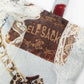 Women's Vintage Patchwork Canvas Tote Bag, Lace Bow Heart & Cat Print Large Capacity Shoulder Handbag