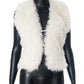 Sexy Furry Tank Tops Women Backless Sexy Midnight Cardigan Autumn Hipster Wild Basic Streetwear Halter Furs Y2K Tops