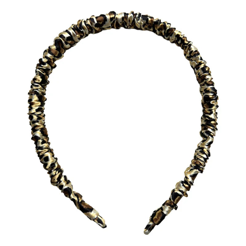 Hair Hoop Band Headbands For Women Girl 100% Pure Mulberry Silk Elastic Luxury Hair Accessories