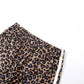 Side Striped Leopard Print Baggy Pants Streetwear Casual Sweat Pants Woman Bottoms Trending 2025
