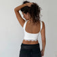 Lace Trim Sleeveless Backless Tank Tops White Black Fashion 2026 Summer Crop Tops for Woman Clothes