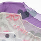 Sweet Casual All Over Print Long Sleeve T-Shirt with Lightweight Sheer Fabric, Relaxed Fit Tops for Women's Daily Outfit