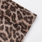 Sexy Leopard Print 2Piece Set Women See Through Long Sleeve Coquette Crop Top+Bike Shorts Stretch Matching Streetwear