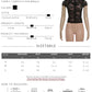 Metal single-breasted T-Shirt Women Sexy Jacquard See Through Turtleneck Short Sleeve Wild Chic Trend Street Clubwear