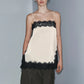 Elegant Lace Patchwork Cami Tops Women Solid Sleeveless Square Neck Loose Vest Suit Autumn Lady Chic Satin Party Outfit