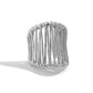 27 Styles Unique Exaggerated Big Flower Starfish Moon Rings Women Punk Geometric Adjustable Finger Ring Grunge Jewelry