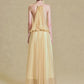 Irregular Hem Elegant 2026 Summer Fashion Draped Dress Women Sleeveless Mesh Chic Birthday Party Gown Vacation Vestidos