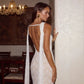 Boat Neck Sleeveless Backless Maxi Dress White Lace Elegant Party Wear Wedding Guest Dresses Women Clothes
