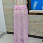 Women Asymmetrical Lace Flowy Skirt Vintage Long Skirts High Waist Ruffle Midi Aesthetic Ladies See Through Beach Skirts