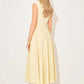 Sleeveless High Waist Sexy Midi Dress For Women Fashion Elegant Solid Pleated Club Party Long Dresses Female New