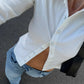 Women Y2k Button Down Shirts Casual Long Sleeve V Neck Collared Slim Fit Crop Top E-Girls Coquette Vintage Blouse