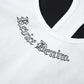 Low Cut Hollow Out Backless Mini Dresses Sexy Woman Clothes Letter Print White Ribbed Tank Dress