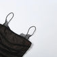 Patchwork Lace Dress Women Low-Neck Folds Tassel Folds Summer New Trend Sexy Midnight Hottie Classic Street Bodycon