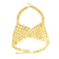 Sexy Acrylic Plastic Sequin Chest Bra Chain Dress Nightclub Party Show Festival Outfit Dance Costume Stage Wear Body Jewelry New