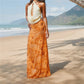 Women Sequin Beaded Maxi Skirt Y2K Sparkly High Waist Bodycon Skirt Night Out Party Glitter Long Skirt Vacation Clubwear
