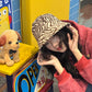2025 Winter New Arrivals Y2K Vintage Zebra-Stripe Hat For Woman